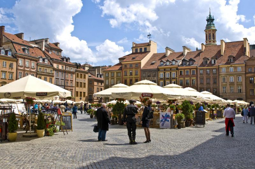 Trhovisko vo varšavskom Starom meste. FOTO: Dreamstime