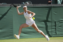 Slovenská tenistka Mia Pohánková. FOTO: TASR/AP