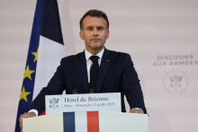Francúzsky prezident Emmanuel Macron. FOTO: Reuters