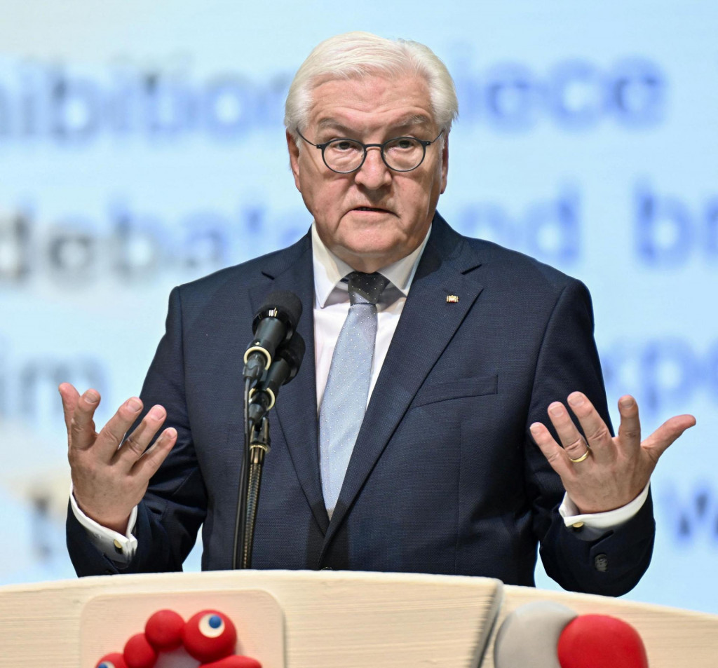Nemecký prezident Frank-Walter Steinmeier. FOTO: Reuters