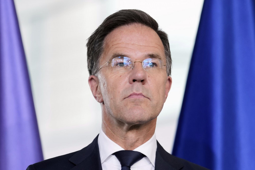 Generálny tajomník NATO Mark Rutte. FOTO: TASR/AP