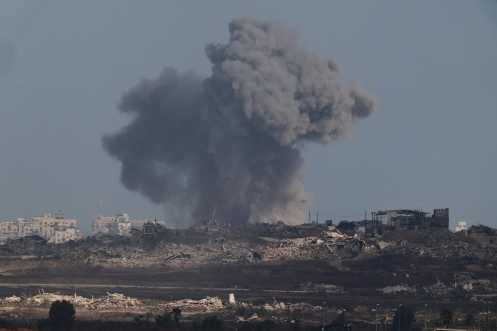 Izraelské útoky v Gaze. FOTO: Reuters