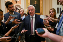 Republikánsky senátor Lindsey Graham. FOTO: Reuters