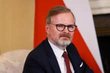 Český premiér Petr Fiala. FOTO: Reuters