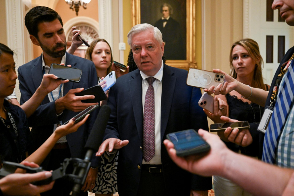 Republikánsky senátor Lindsey Graham. FOTO: Reuters