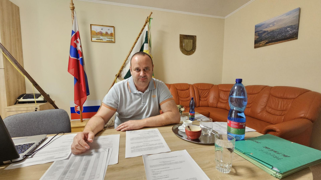 Starosta Vojky nad Dunajom Donald Álló.

FOTO: HN/Katarína Šelestiaková