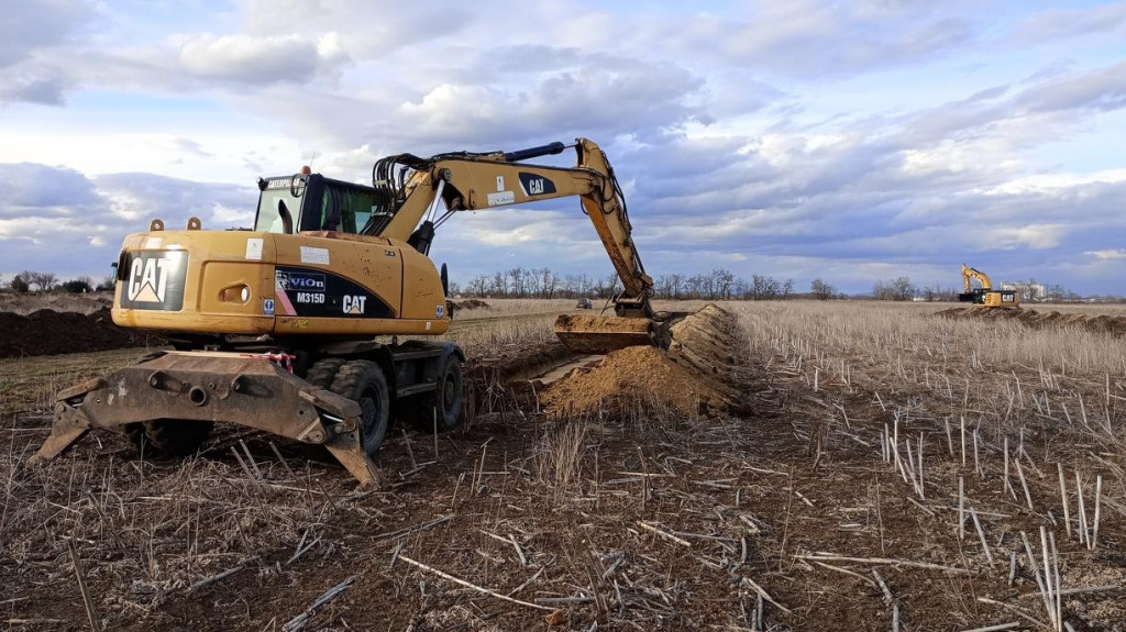 Archeologický výskum pre Industrial park v Šuranoch. FOTO: HN/Richard Prutkay