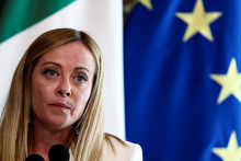 Talianska premiérka Giorgia Meloniová. FOTO: REUTERS