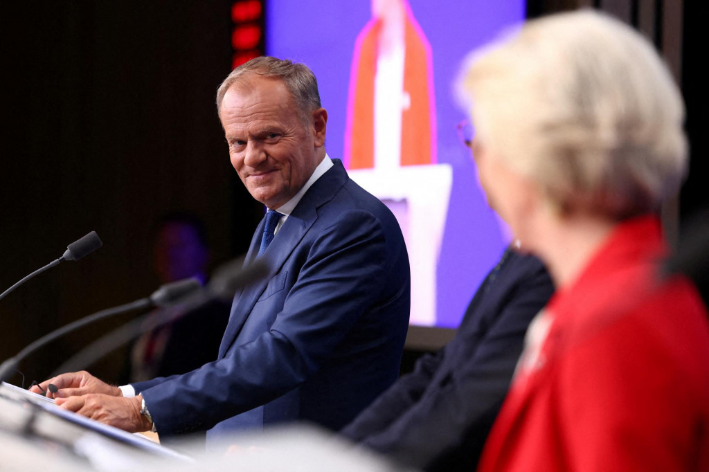 Poľský premiér Donald Tusk. FOTO: Reuters