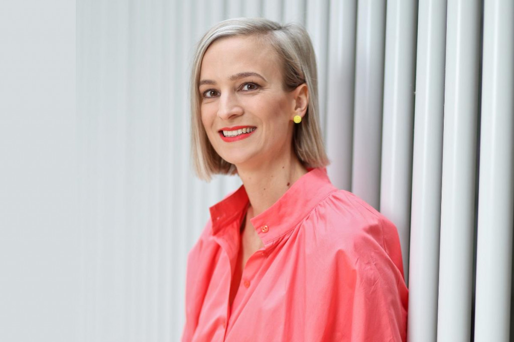 Marta Cesnaková, Corporate Communication Lead Slovenskej Sporiteľne.