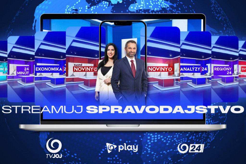 JOJ play spúšťa novú sekciu Spravodajstvo: Komplexné správy, diskusie a podcasty na jednom mieste.