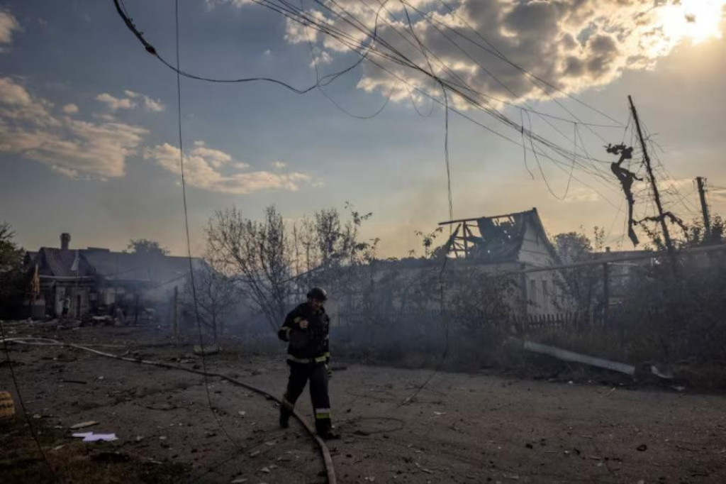 Zničené mesto Pokrovsk. FOTO: Reuters