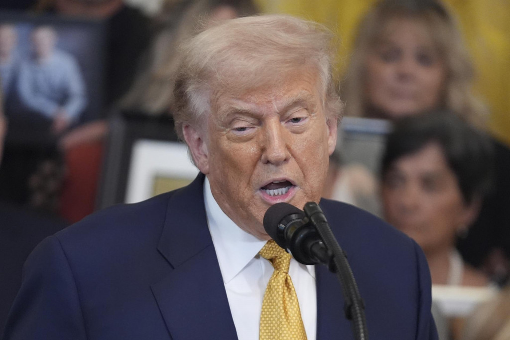 Prezident Donald Trump. FOTO: TASR/AP