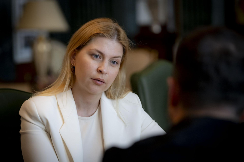 Oľha Stefanyšinová. FOTO: X/Volodymyr Zelenskyy