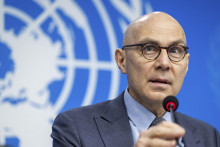 Vysoký komisár OSN pre ľudské práva Volker Türk. FOTO: TASR/AP