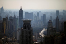 Výhľad na Šanghaj. FOTO: Reuters