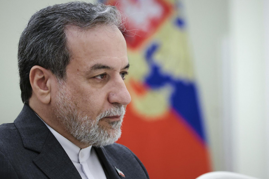 Iránsky minister zahraničných vecí Abbás Arákčí. FOTO: TASR/AP