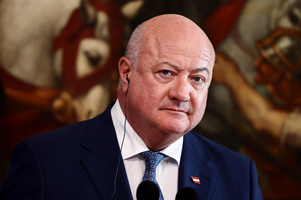 Rakúsky kancelár Christian Stocker. FOTO: REUTERS