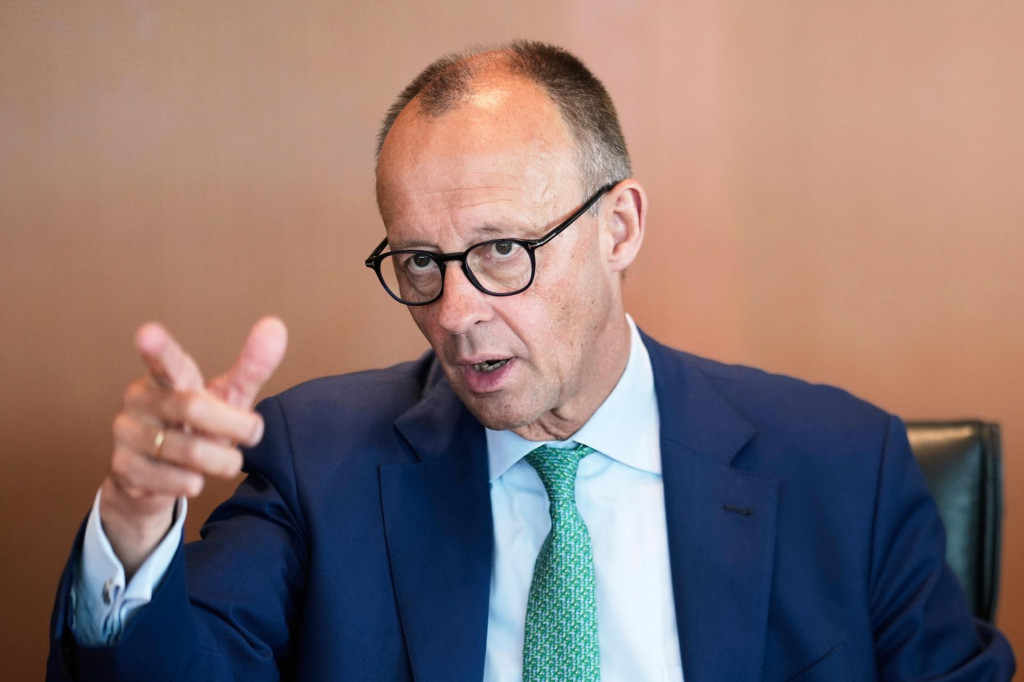 Nemecký kancelár Friedrich Merz. FOTO: TASR/AP