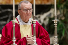 Štátny sekretár Vatikánu Pietro Parolin. FOTO: Reuters