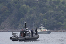 Migranti v Grécku. FOTO: TASR/AP