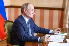 Ruský prezident Vladimir Putin. FOTO: Reuters