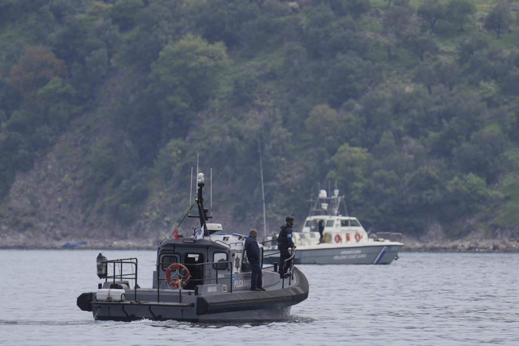 Migranti v Grécku. FOTO: TASR/AP