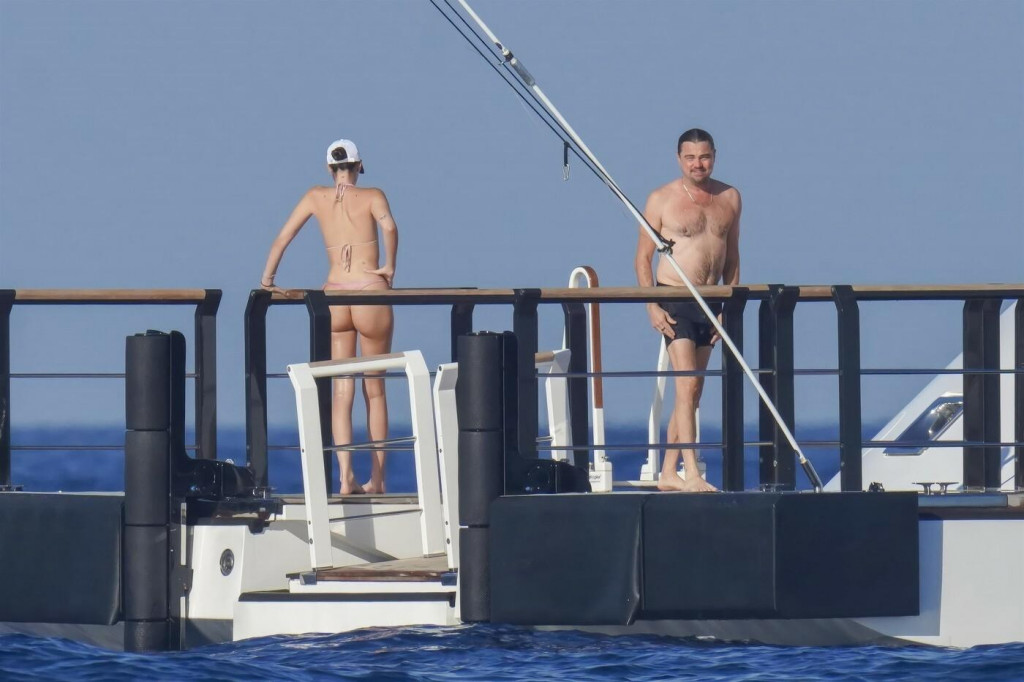Leonardo DiCaprio a Vittoria Ceretti