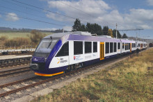 Vlak českej železničnej spoločnosti Leo Express. FOTO: Leo Express