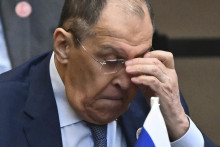 Na snímke šéf ruskej diplomacie Sergej Lavrov. FOTO: TASR/AP