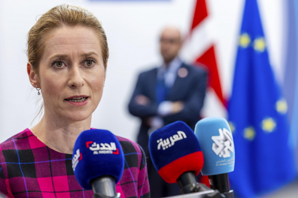 Šéfka únijnej diplomacie Kaja Kallasová. FOTO: TASR/AP