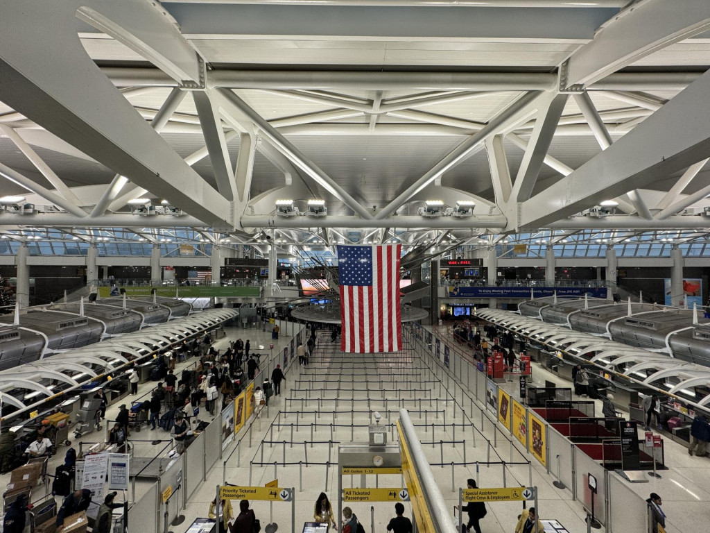 Terminál letiska Johna F. Kennedyho v New Yorku, USA. FOTO: Airport Terminal Usa © Ritu Jethani/Dreamstime