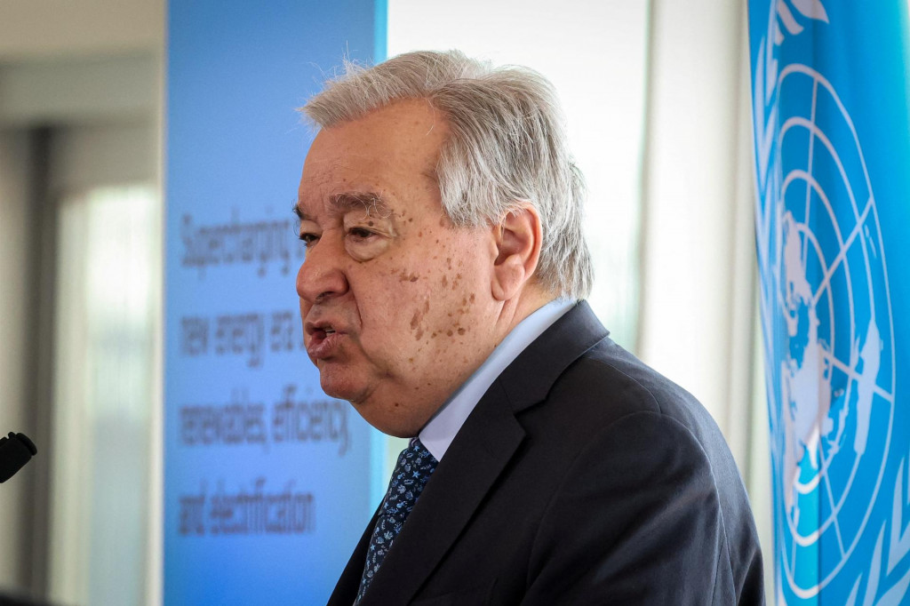 Generálny tajomník OSN António Guterres. FOTO: REUTERS