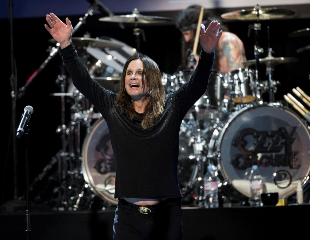Ozzy Osbourne na koncerte v roku 2014. FOTO: REUTERS