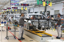Bratislavský Volkswagen vyváža na americký trh významnú časť svojej produkcie. FOTO: HN/Peter Mayer
