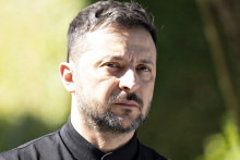 Ukrajinský prezident Volodymyr Zelenskyj. FOTO: TASR/AP