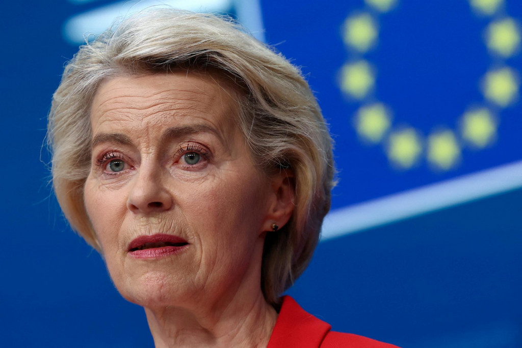 Predsedníčka Európskej komisie Ursula von der Leyenová. FOTO: Reuters