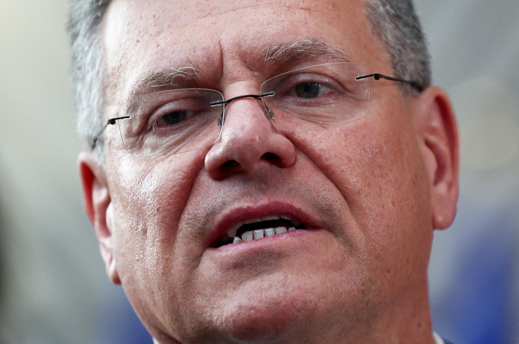 Eurokomisár pre obchod Maroš Šefčovič. FOTO: Reuters