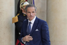 Generálny riaditeľ Medzinárodnej agentúry pre atómovú energiu (MAAE) Rafael Grossi. FOTO: TASR/AP