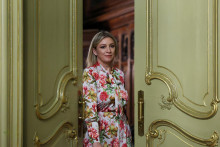 Hovorkyňa ruského ministerstva zahraničných vecí Marija Zacharovová. FOTO: REUTERS