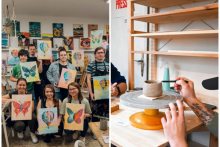 Kurz maľovania či keramiky.