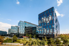 Digital Park II je jediná kancelárska budova na Slovensku s najvyšším hodnotením environmentálne udržateľnej prevádzky