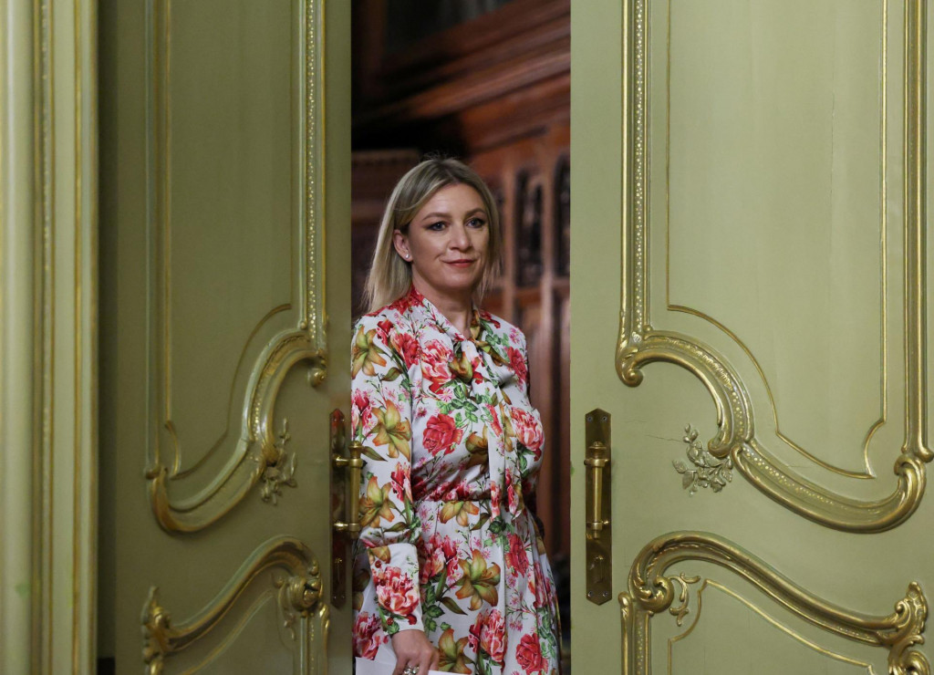 Hovorkyňa ruského ministerstva zahraničných vecí Marija Zacharovová. FOTO: REUTERS