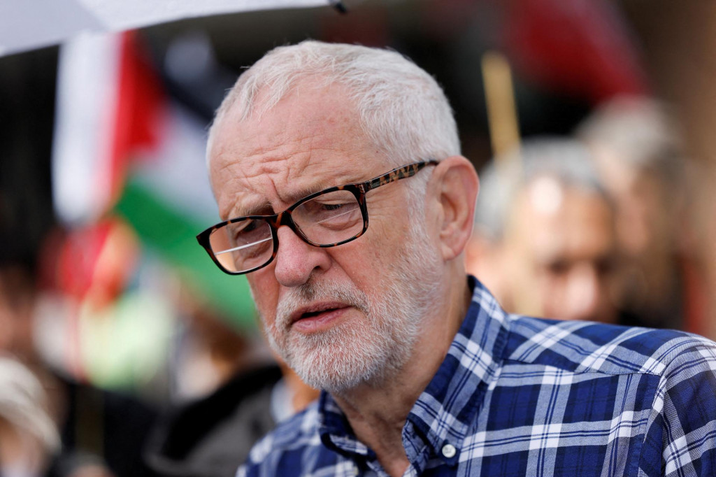 Bývalý líder britskej Labouristickej strany Jeremy Corbyn. FOTO: REUTERS