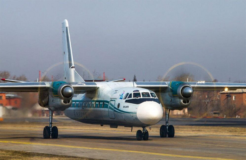 Lietadlo An-24. FOTO: REUTERS