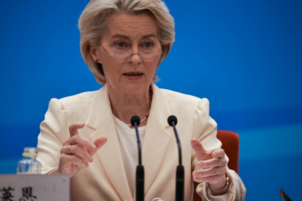 Šéfka Európskej komisie Ursula von der Leyenová. FOTO: REUTERS