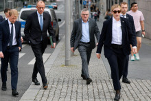Nemecko teraz nemá v pláne uznať palestínsky štát, oznámil hovorca nemeckej vlády Stefan Kornelius. FOTO: REUTERS