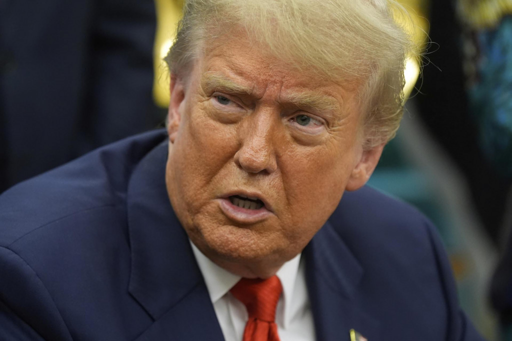 Prezident USA Donald Trump. FOTO: TASR/AP