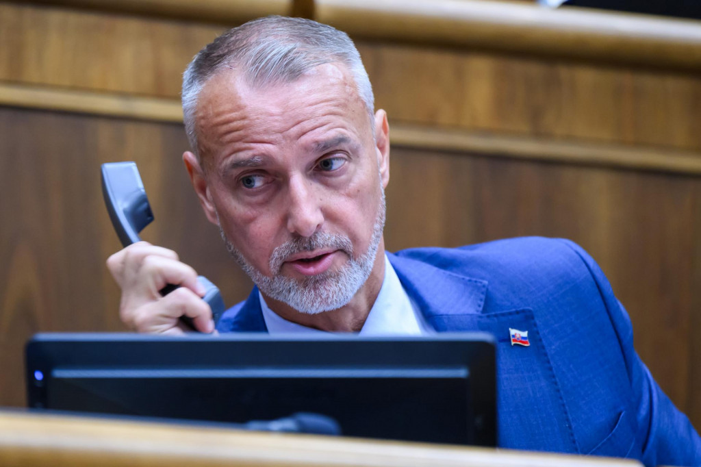 Predseda Národnej rady Richard Raši. FOTO: TASR/Jaroslav Novák