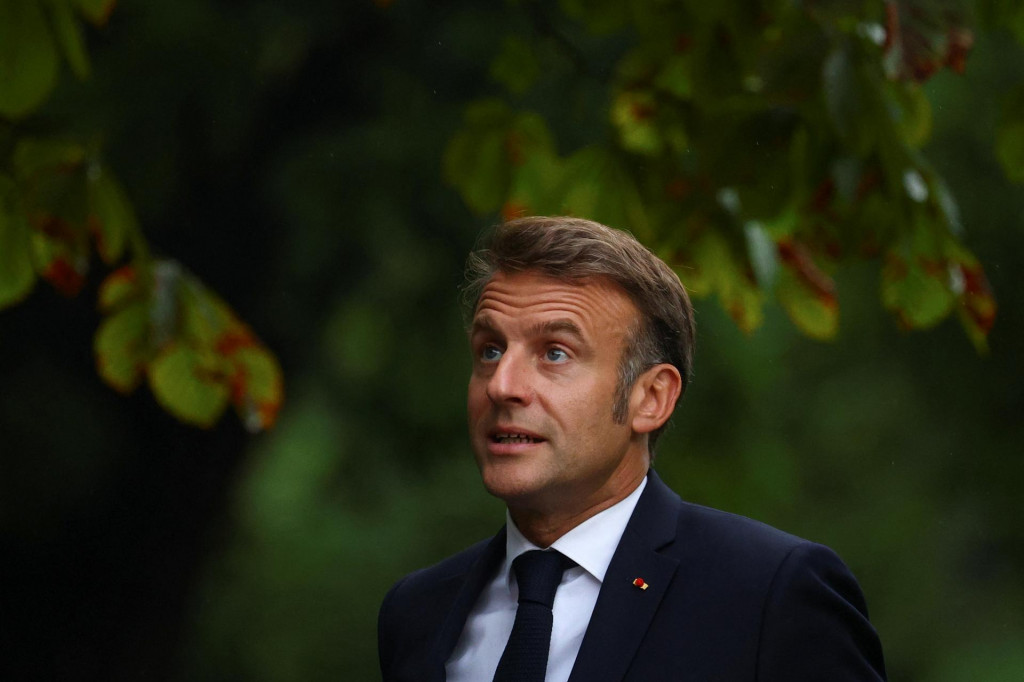 Francúzsky prezident Emmanuel Macron. FOTO: Reuters